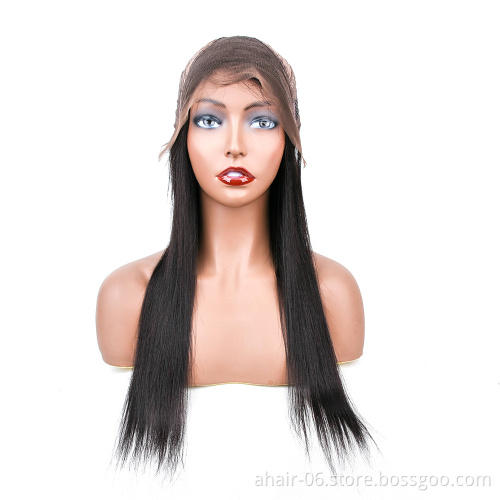 13*4 Lace, Light Swiss Lace Wigs Wholesale,10-28 Inch 10A Top Grade Lace Frontal Wig 100% Raw Brazilian Virgin Human Hair